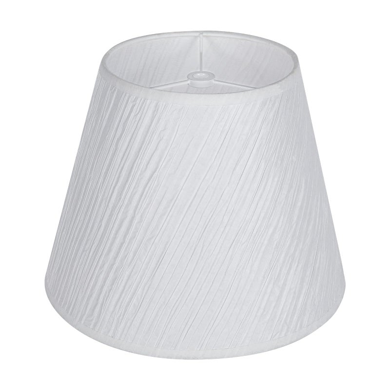 ALUCSET Small Lamp Shade, ALUCSET Barrel Paper Lampshade for Table Lamp and Floor Light, 6x10x7.5 Inch,Natural Linen Hand Crafted, Spider (paper) - Image 1